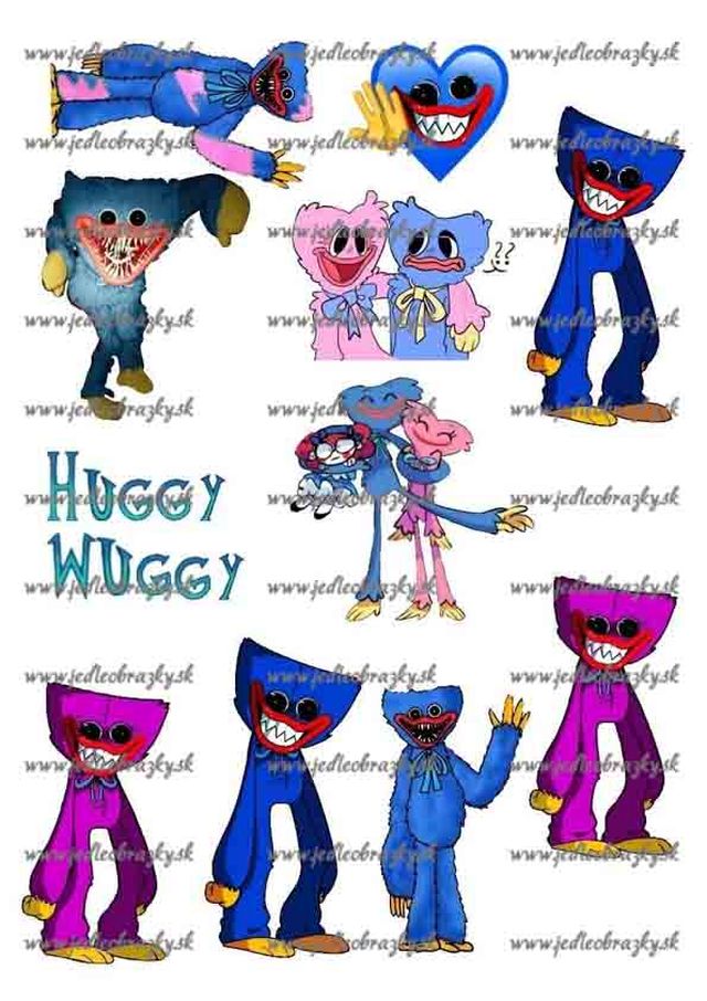 Huggy Wuggy postavičky