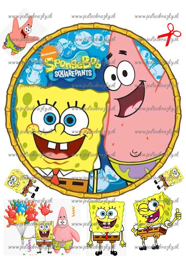SpongeBob jedlý obrázok