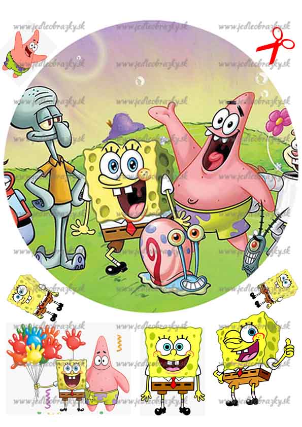SpongeBob jedlý obrázok