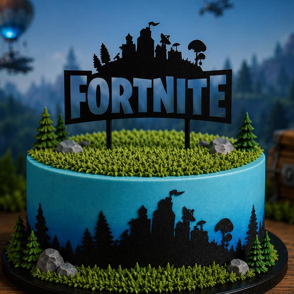 Zápich FORTNITE čierny 