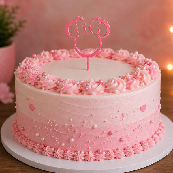 Zápich MINNIE 2ks magenta 