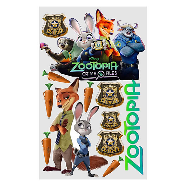 Zootopia – Zootropolis jedlý obrázok – policajná výprava Judy a Nicka